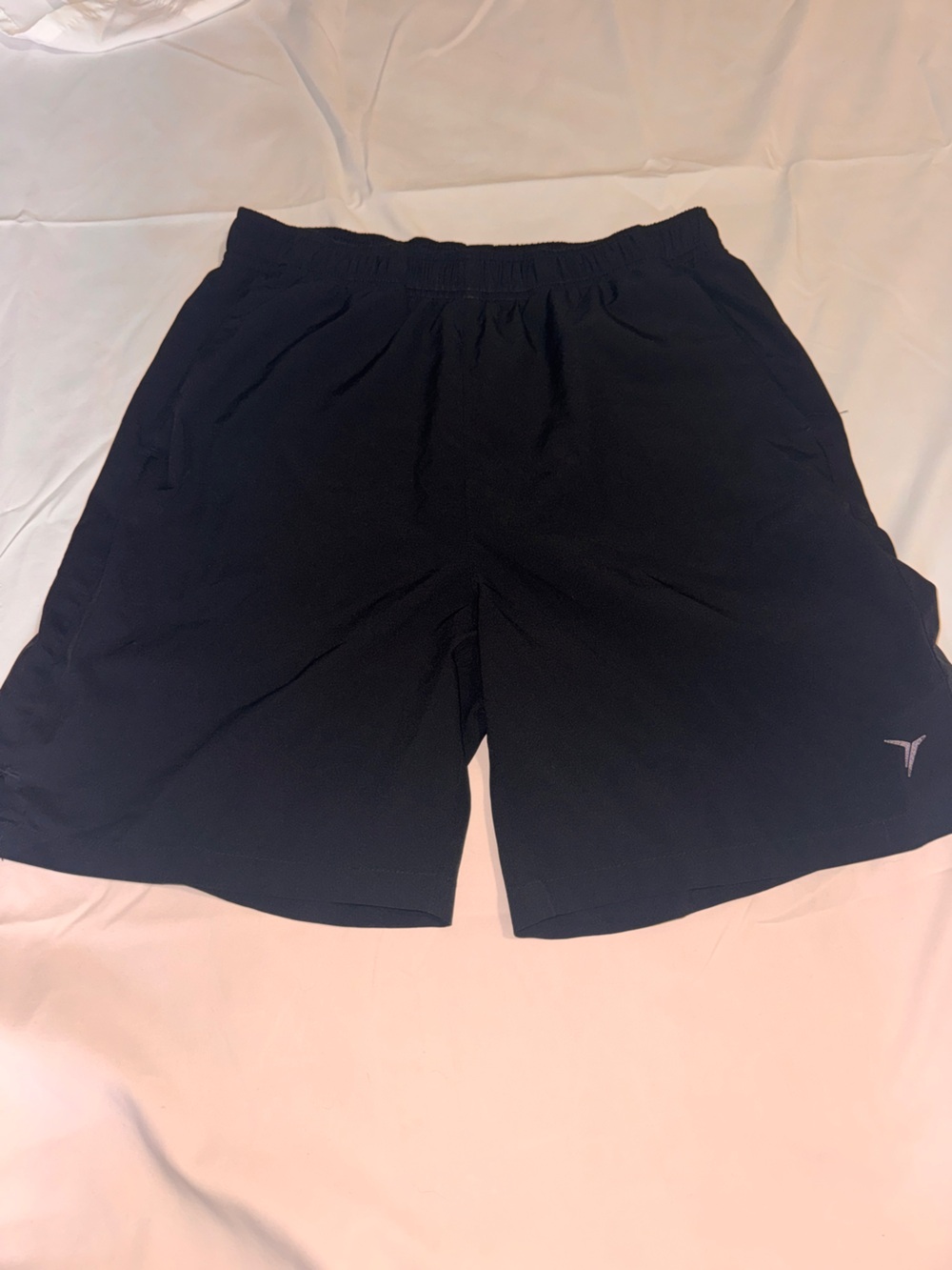 Old Navy Black Boy’s Athletic Shorts with Logo